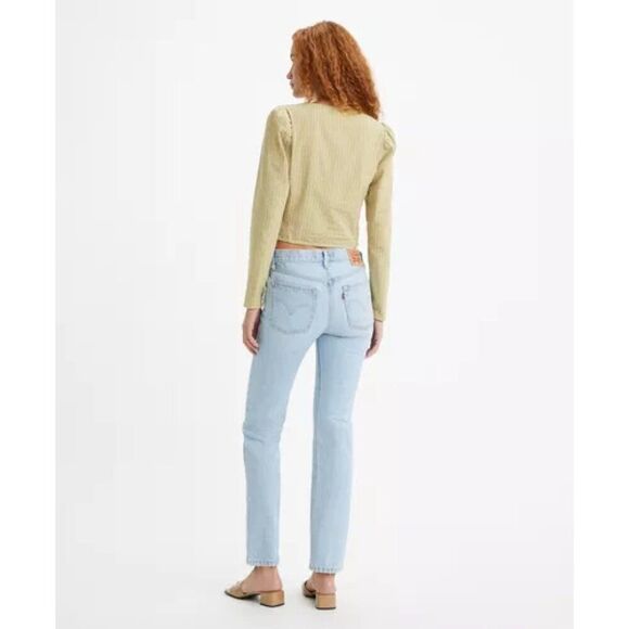 LEVI'S Women's size 32 x 29.5" She's Crafty 501 Women's Original Fit Jeans - Picture 3 of 16